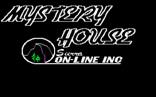 Mistery House Title Screen